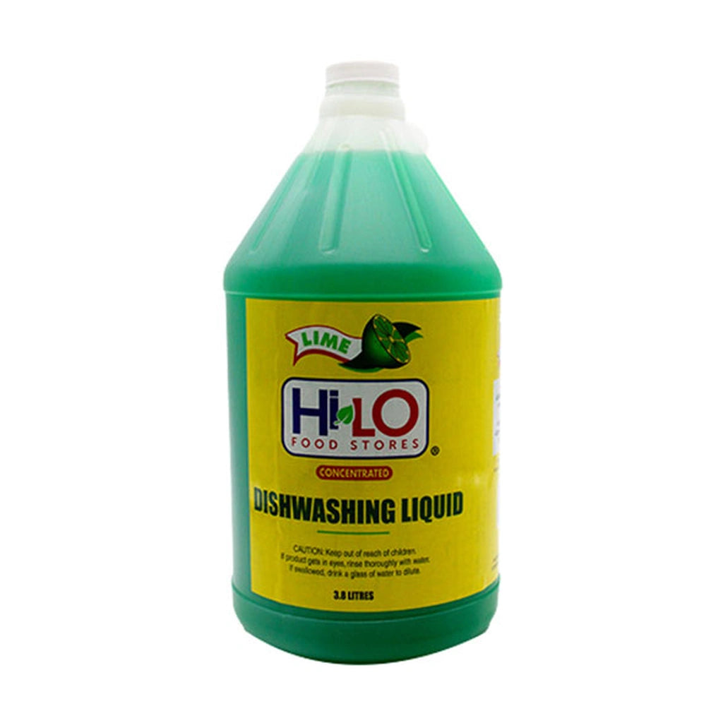 Hi-Lo Lime Dishwashing Liquid 3.8Lt
