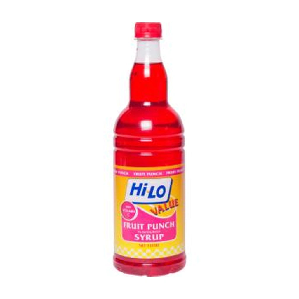 Hi-Lo Fruit Punch Syrup 1Lt