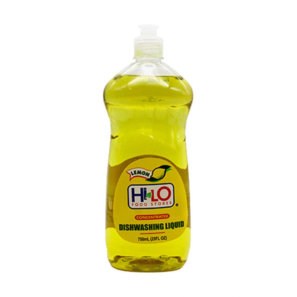 Hi-Lo Lemon Dishwashing Liquid 830Ml