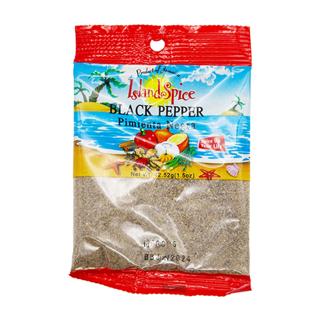 Island Spice Black Pepper 43G