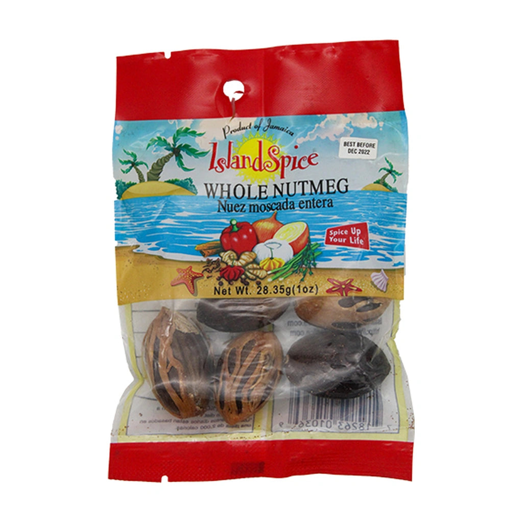 Island Spice Whole Nutmeg 28.35G