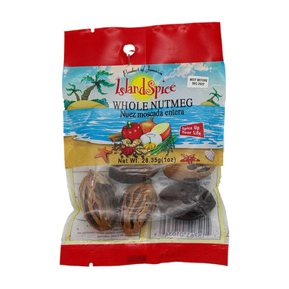 Island Spice Whole Nutmeg 28.35G