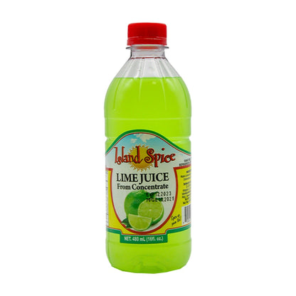 Island Spice Lime Juice 480Ml