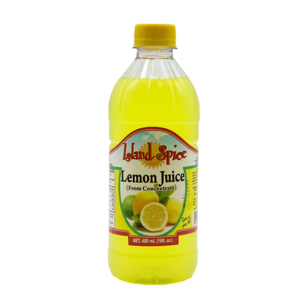Island Spice Lemon Juice 16Oz