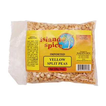 Island Spice Yellow Split Peas 8Oz