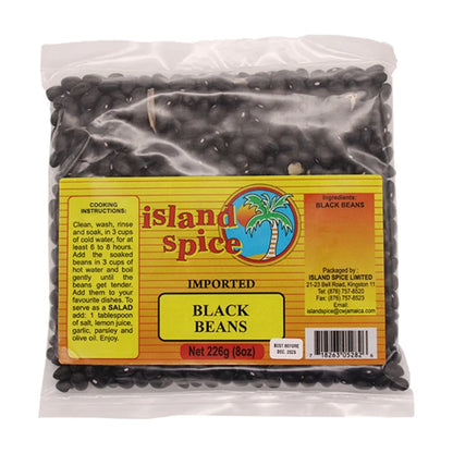 Island Spice Black Beans 8Oz