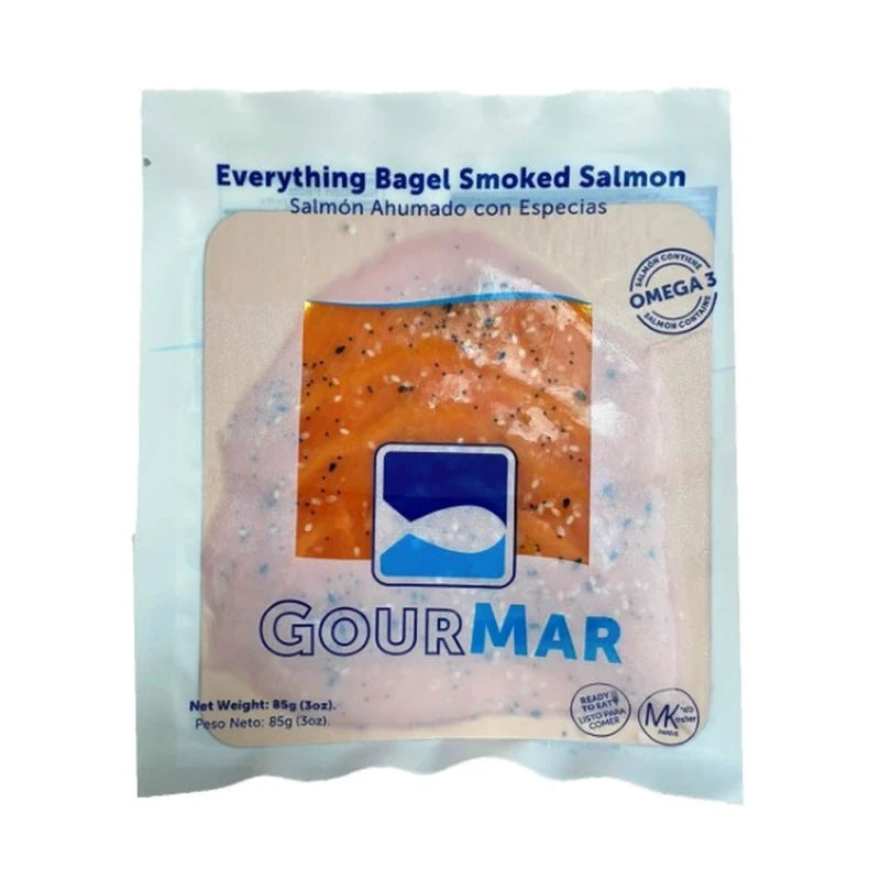 Gourmar Salmon Smoked Everything Bagel