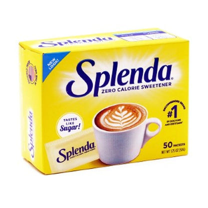 Splenda Sweetener Sachets 50Ct