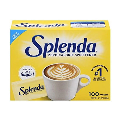 Splenda Sweetener Sachets 100Ct