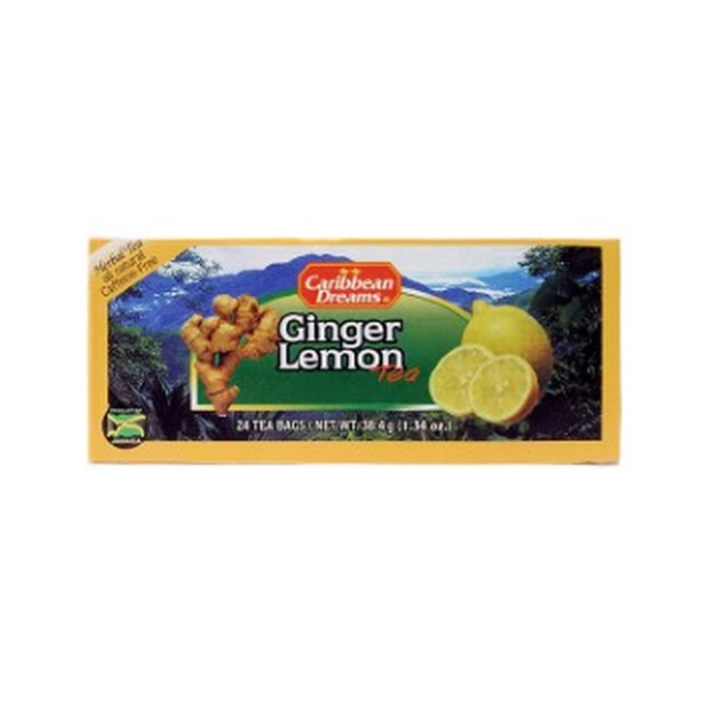 Caribbean Dreams Ginger Lemon Tea 24Ct