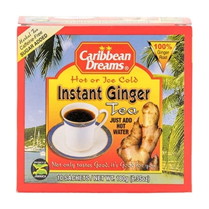 Caribbean Dreams Instant Ginger Tea 10'S