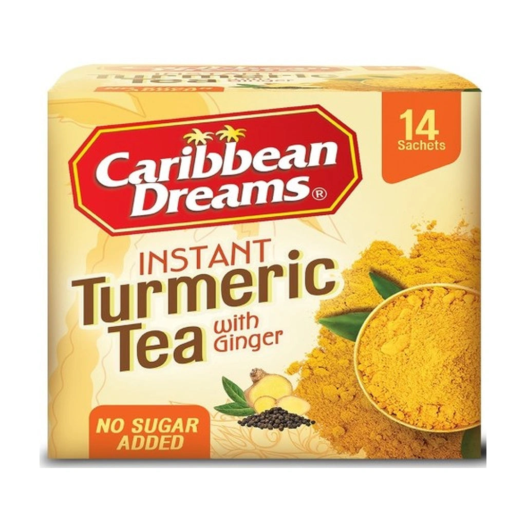 Caribbean Dreams Instant Tumeric Tea Wit B