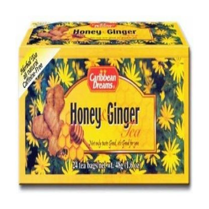 Caribbean Dreams Honey & Ginger Tea 24Ct