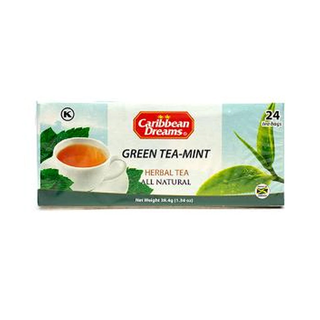 Caribbean Dreams Green Tea & Mint 24Ct