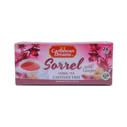 C/Dreams Sorrel Ginger Tea 24Ct