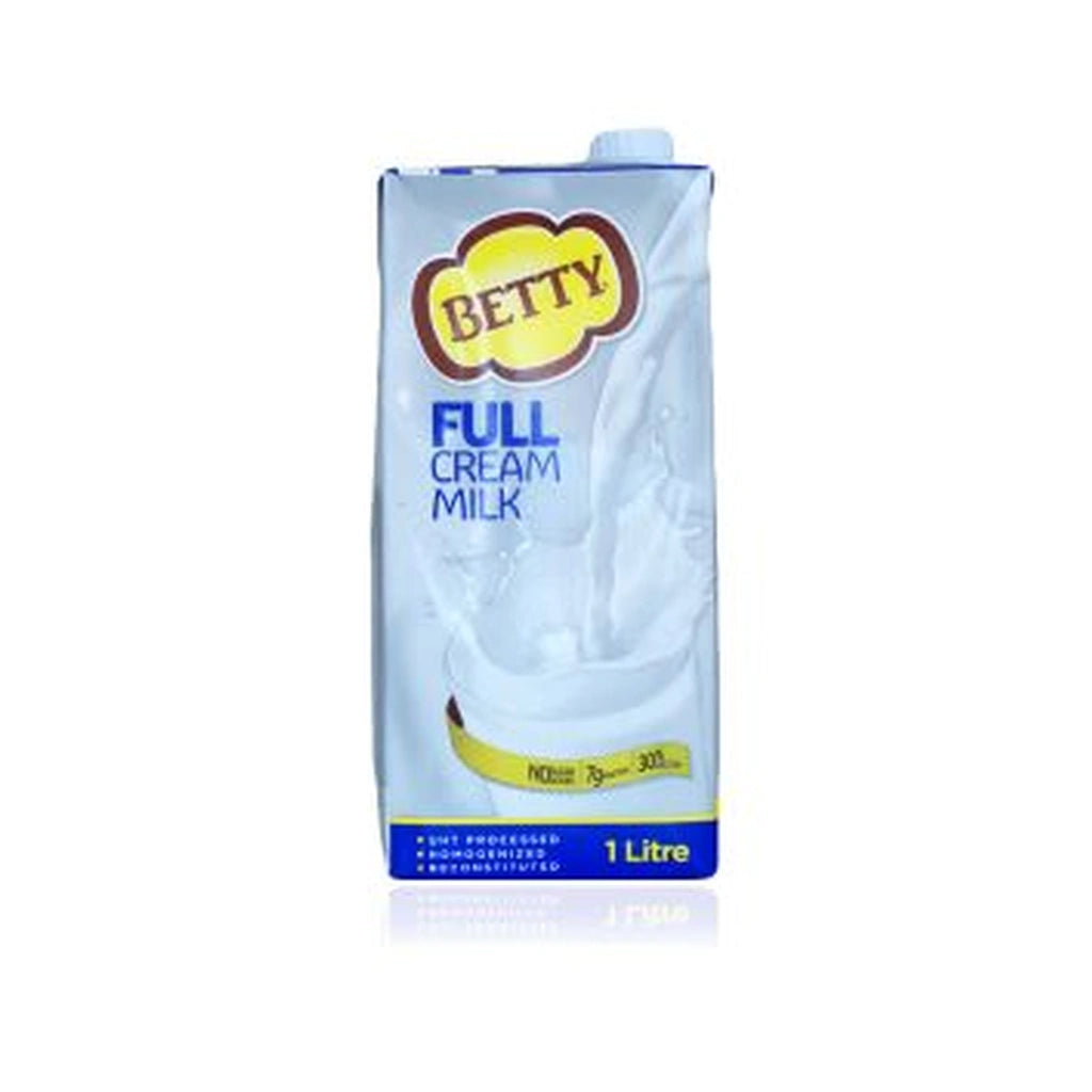 Betty Full Cream Milk 1Lt