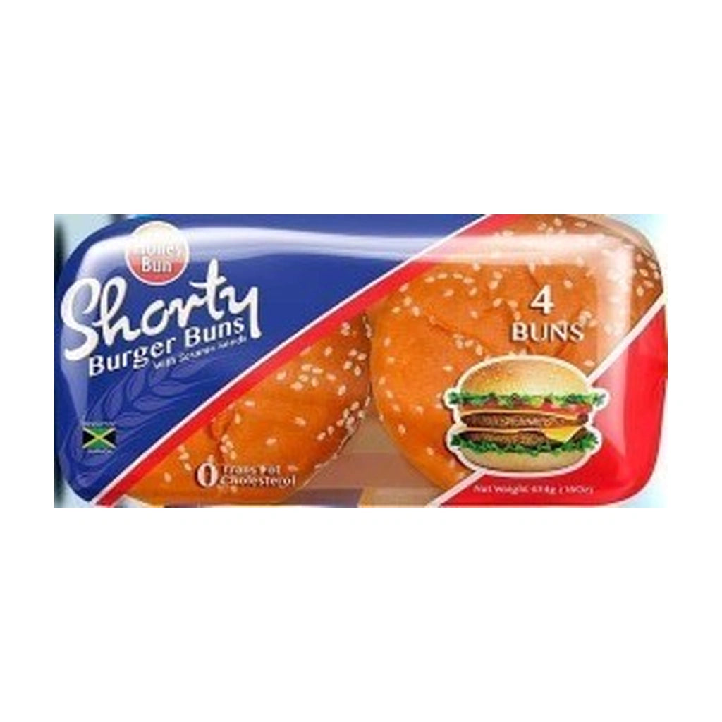 Honey Bun Shorty Burger Buns 16Oz
