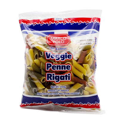 Marco Polo Veggie Penne Rigati 200G