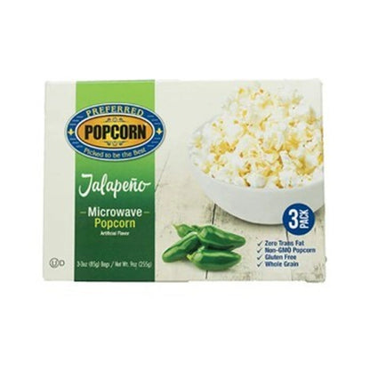 Preferred Popcorn Jalapeno 297G 3Ct