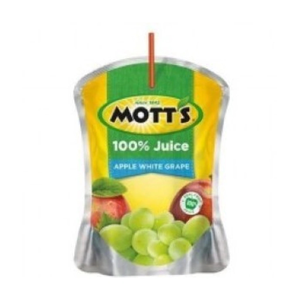 Motts Apple White Grape Pouch 6.7Oz