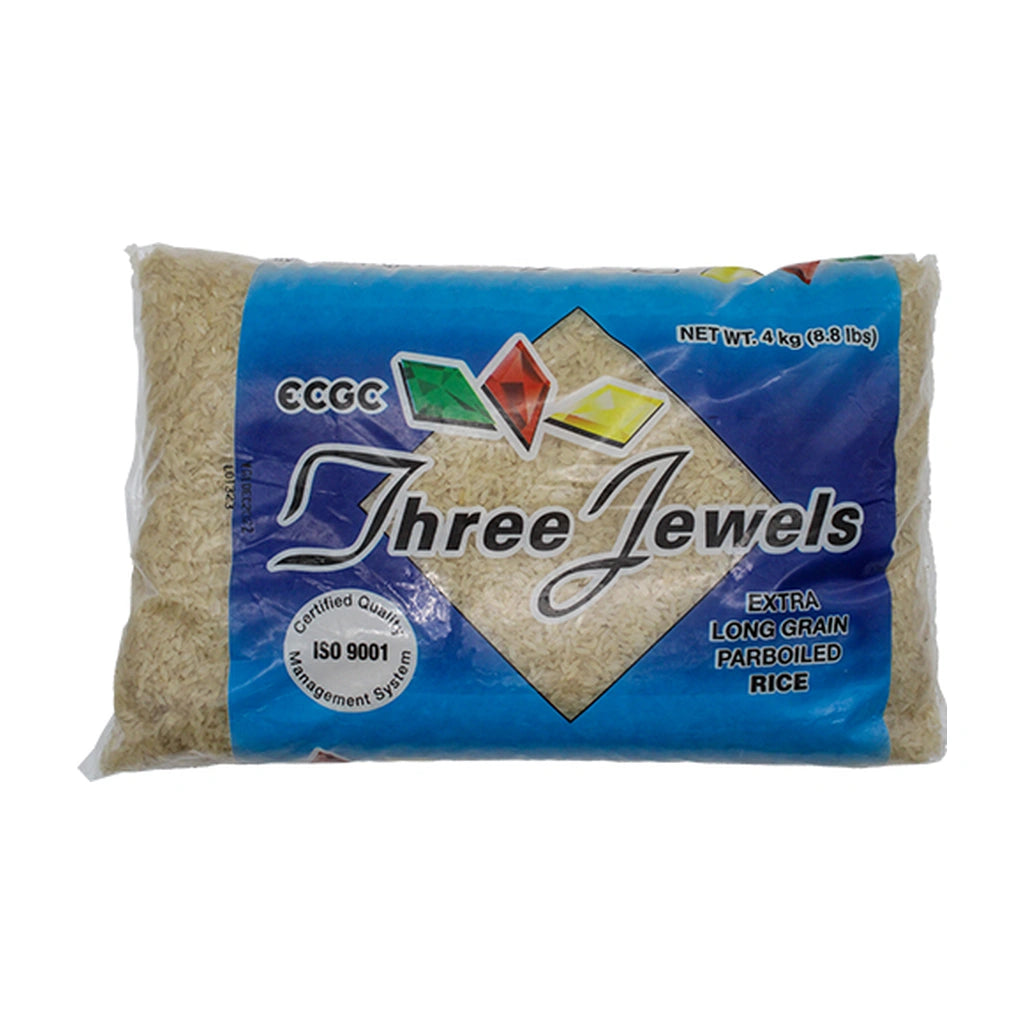 Three Jewel Parboiled 660 4Kg