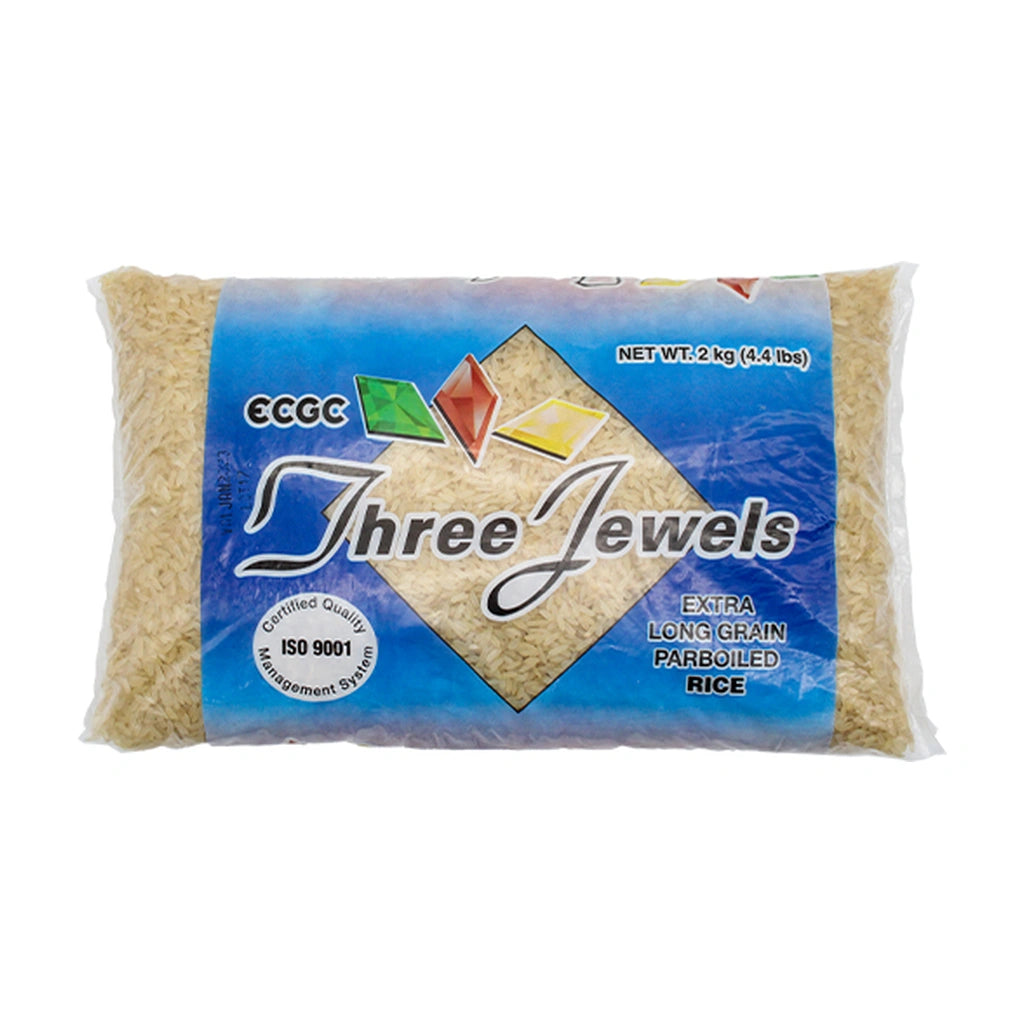 Three Jewel Long Grain Parboil 660 2Kg