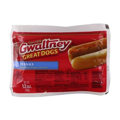 Gwaltney 645 Franks (Great) 12Oz