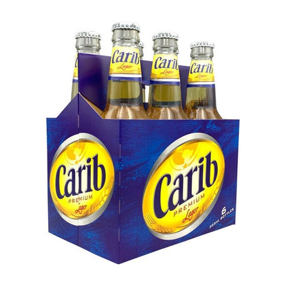 Carib Lager Beer Bottle 6Pk 275Ml