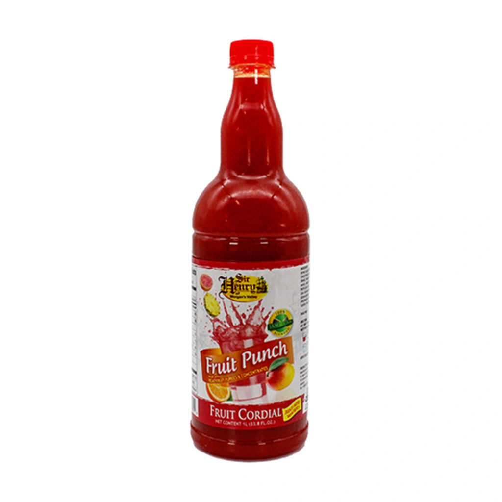 Sir Henry Cordial Fruit Punch 1Lt
