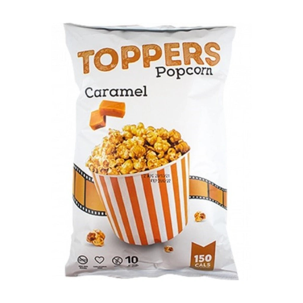 Toppers Popcorn Caramel Snacks 28G