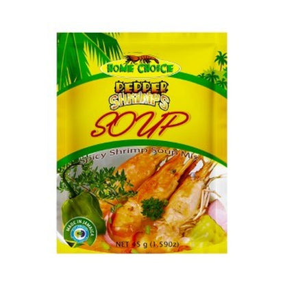 Home Choice Pepper Shrimps Soup 45G