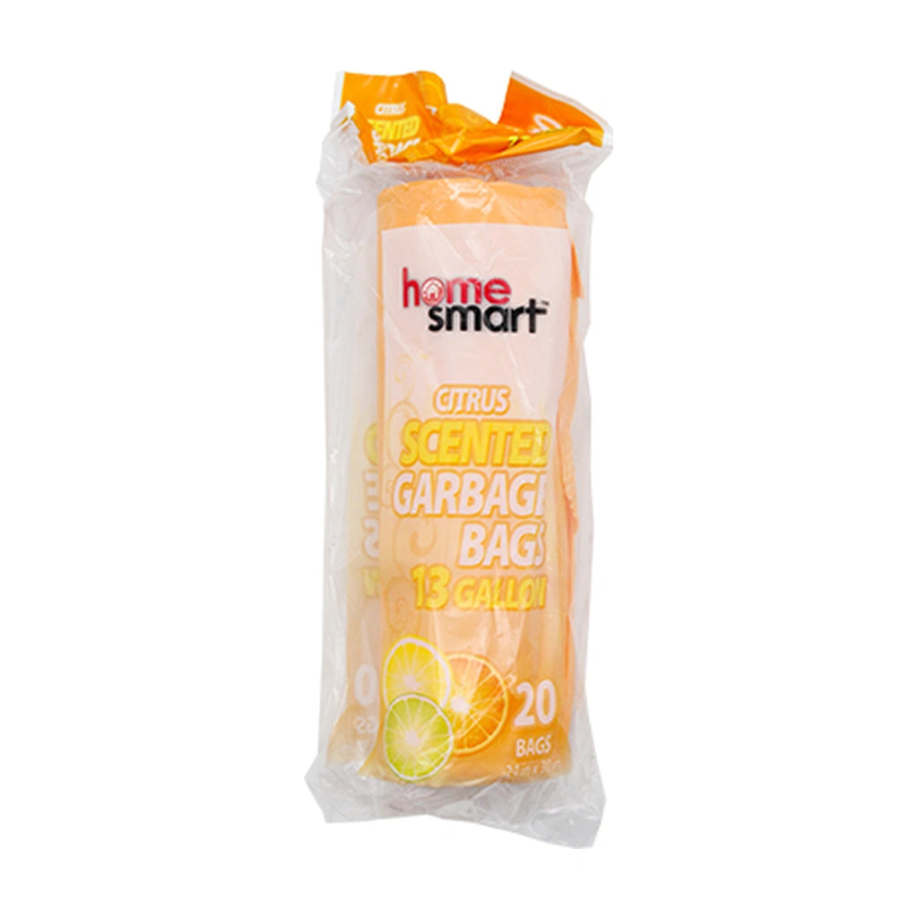 Homesmart Citrus Scent Garbage Bag 13Gal