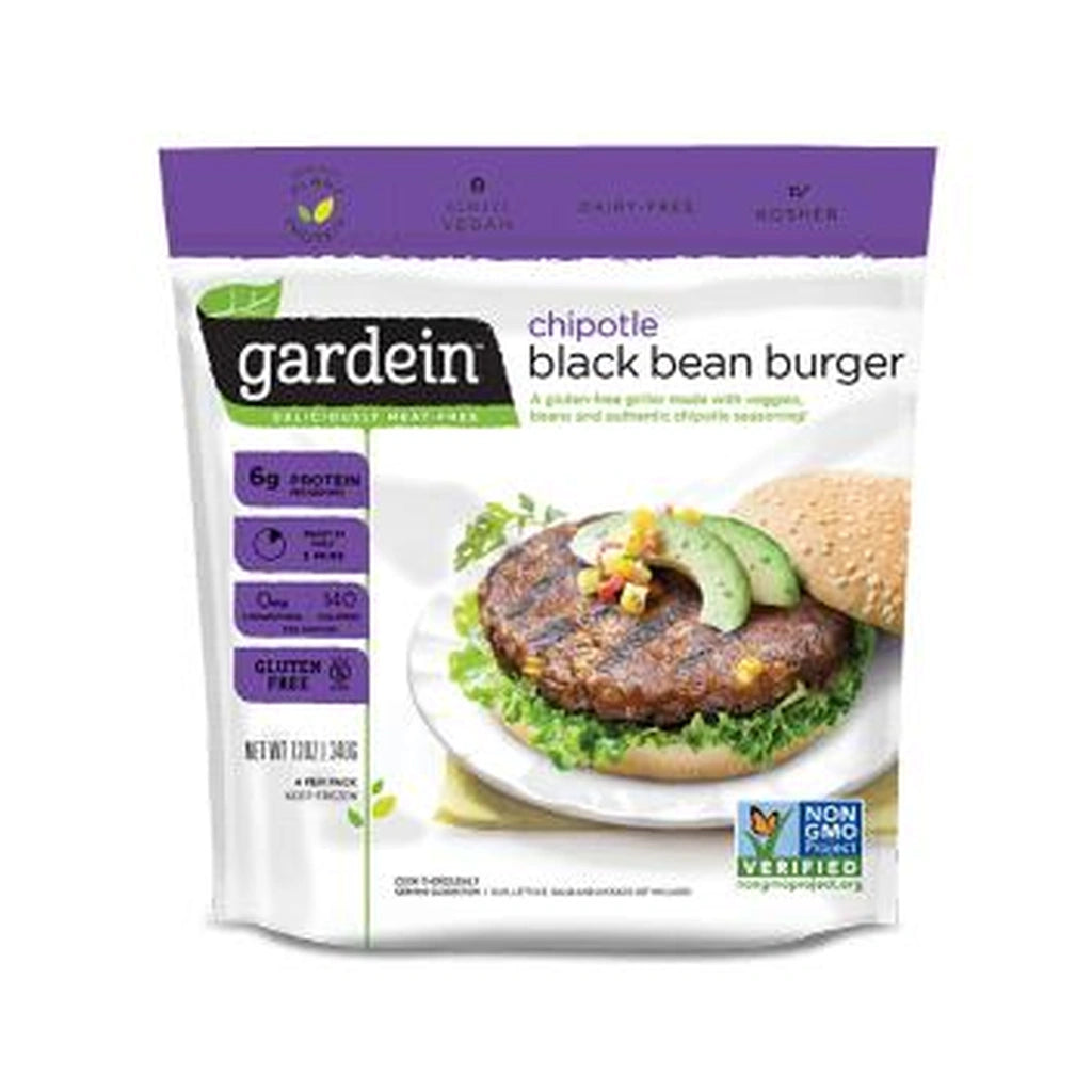 Gardein Chipotle Black Bean Burger 340G