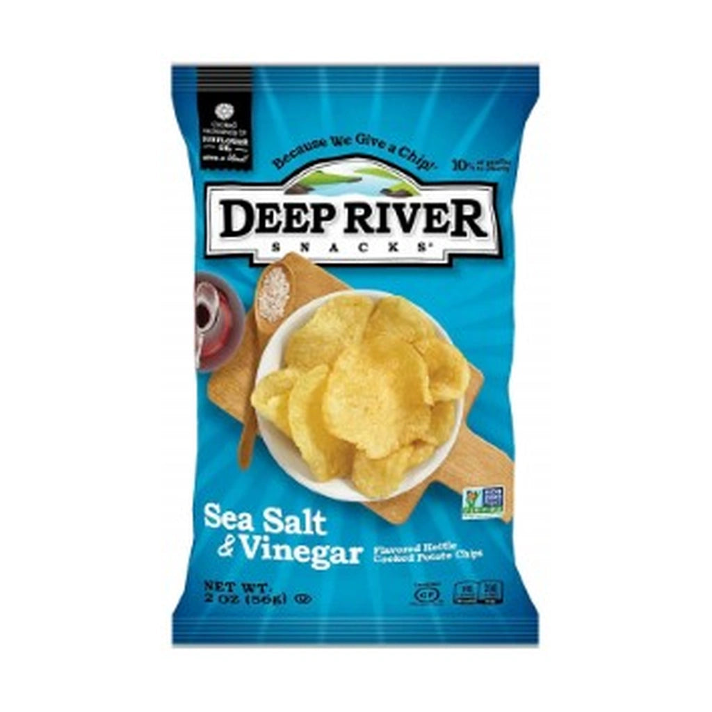 Deep River Salt N 698 Potato Chp 2Oz