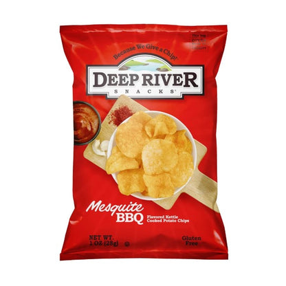 Deep River Bbq Kettle Potato Chips 1Oz