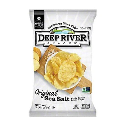 Deep River Sea Salt Kttle Potato Chp 5Oz