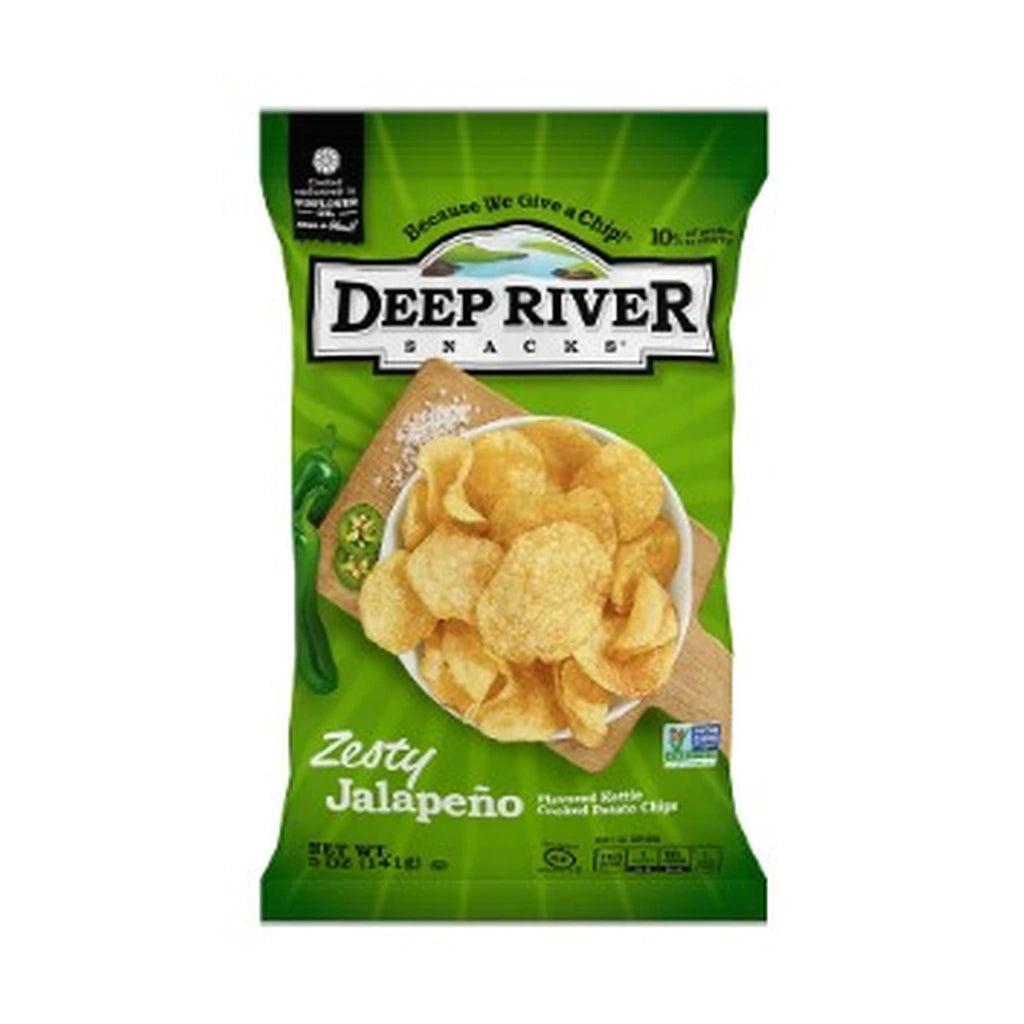 Deep River Zesty Jalapeno Potato Chp 5Oz