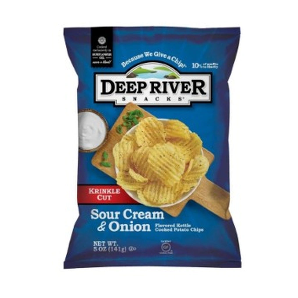 Deep River Sour Cream Potato Chp 5Oz