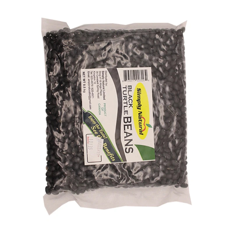 Simply Natural Black Turtle Beans 500G