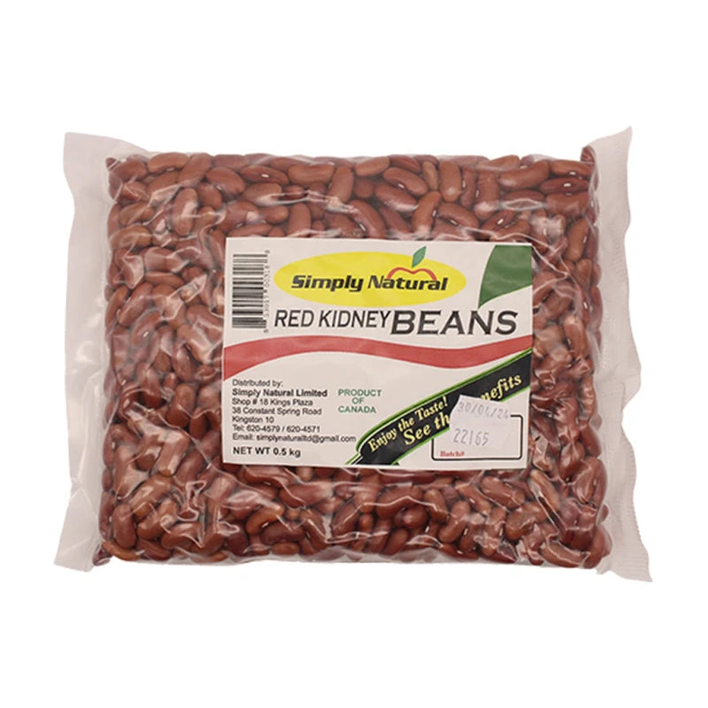 Simply Natural Red Kidney Beans .5Kg
