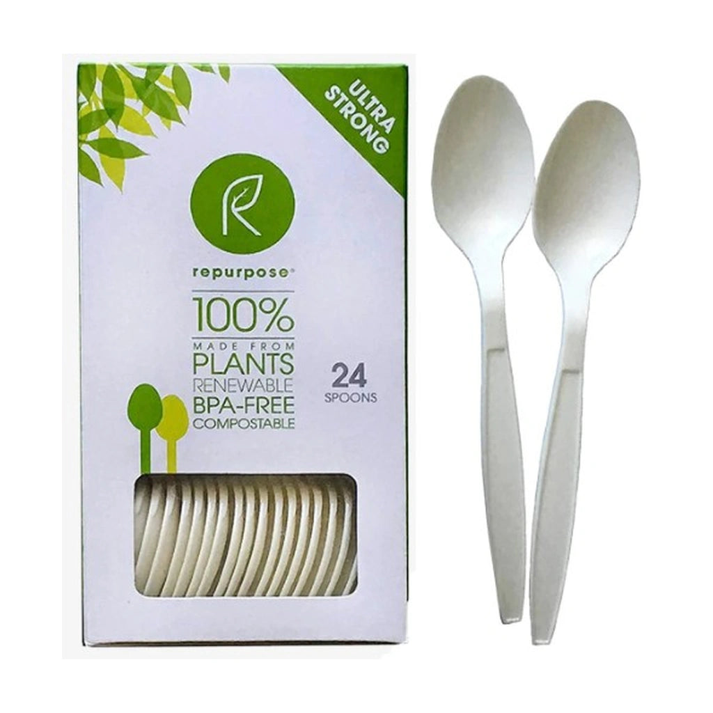 Rp Biodegradable High Heat Spoon 24Ct
