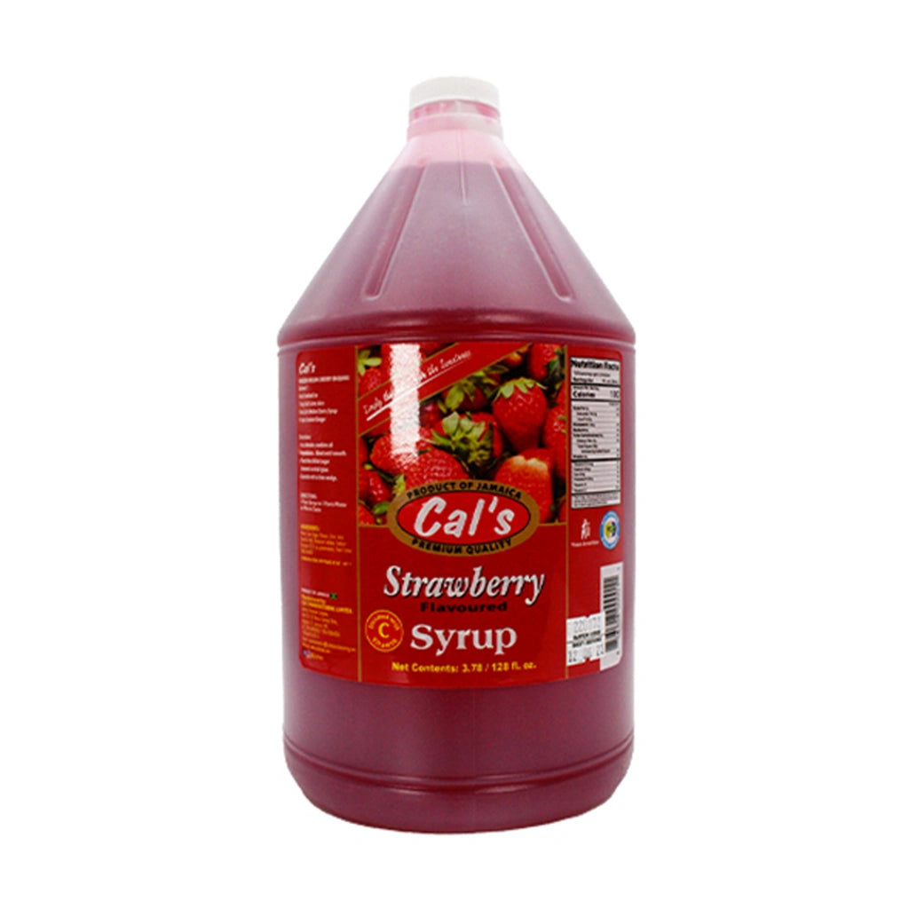 Cal'S Syrup Strawberry 1Gal