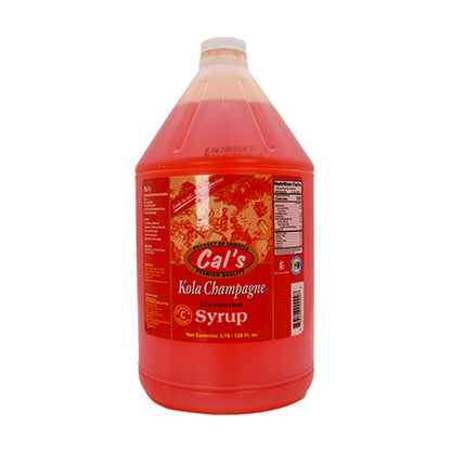 Cal'S Syrup Kola Champagne 1Gal