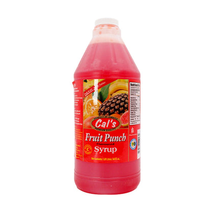 Cal Syrup Fruit Punch 1/2 Gal