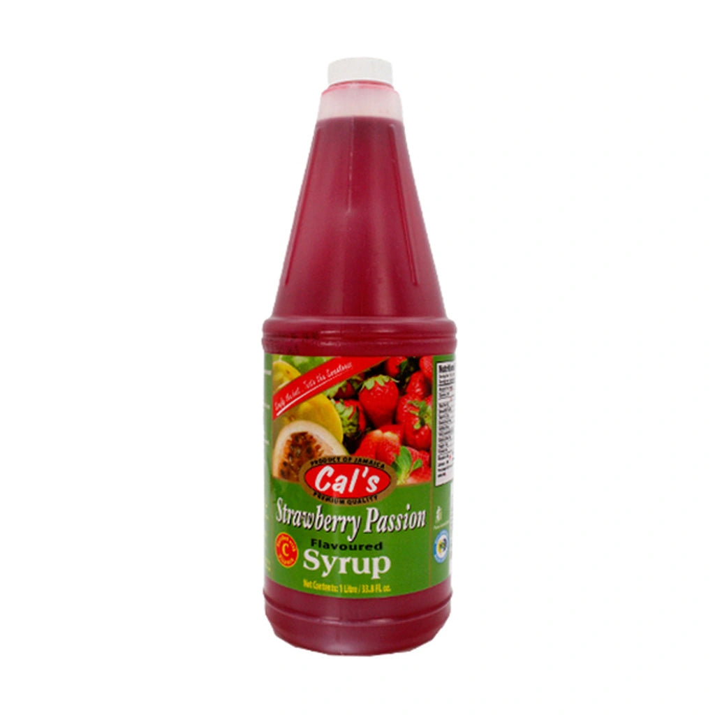 Cal Syrup Strbry Passn 1Lt