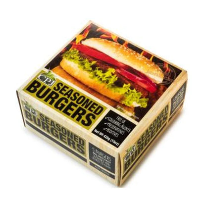 Cpj Seasoned Burger 3.Oz *5Pk