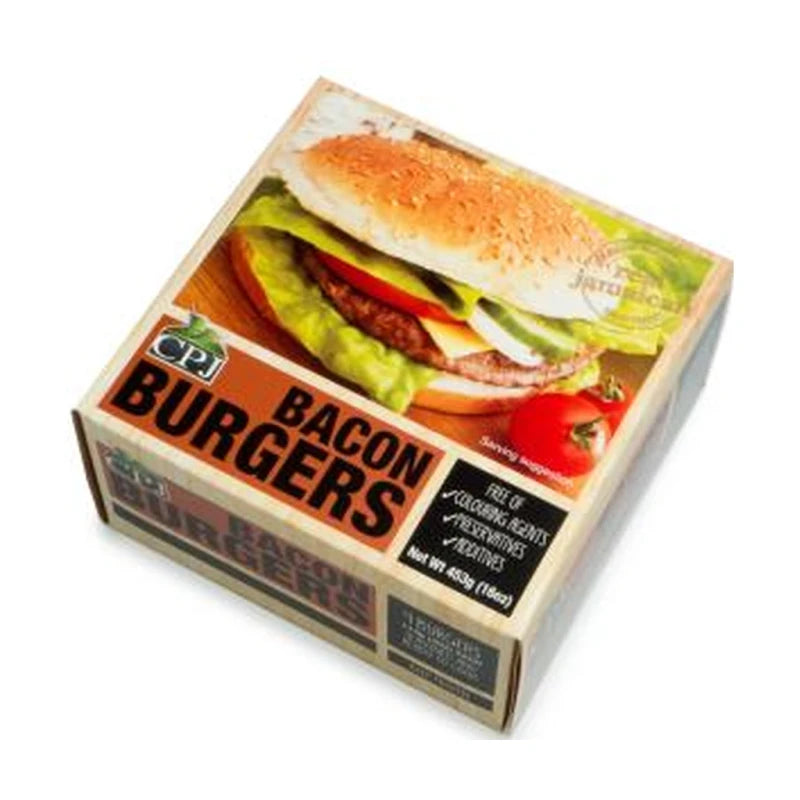 Cpj All Bacon Burger 4.Oz *4Pk