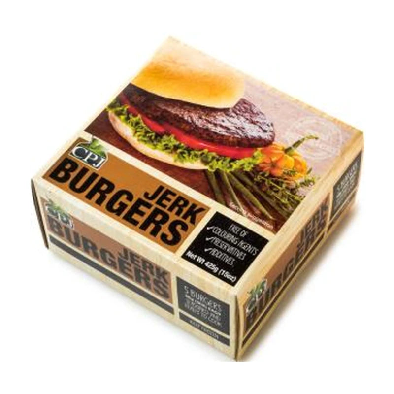 Cpj Jerk Burger 5Ct 3.Oz