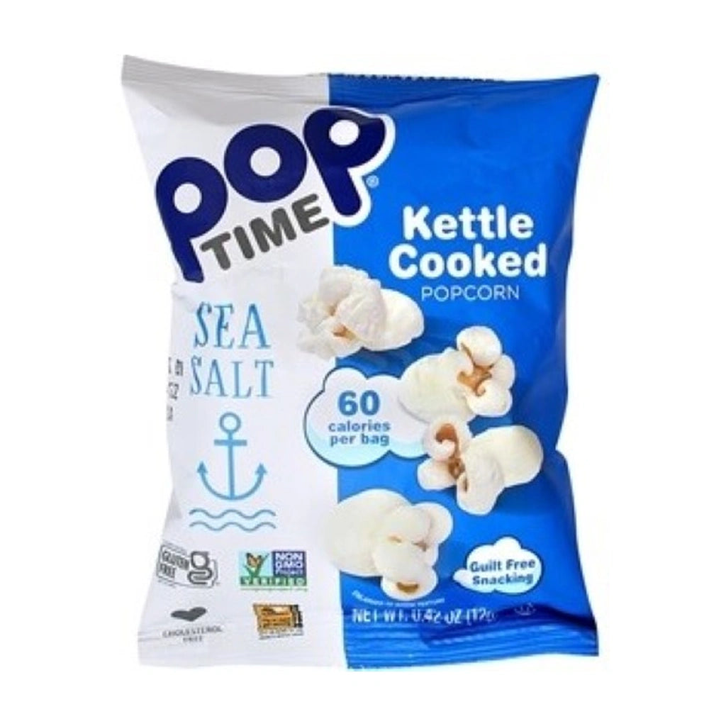 Pop Time Sea Salt Popcorn .42Oz