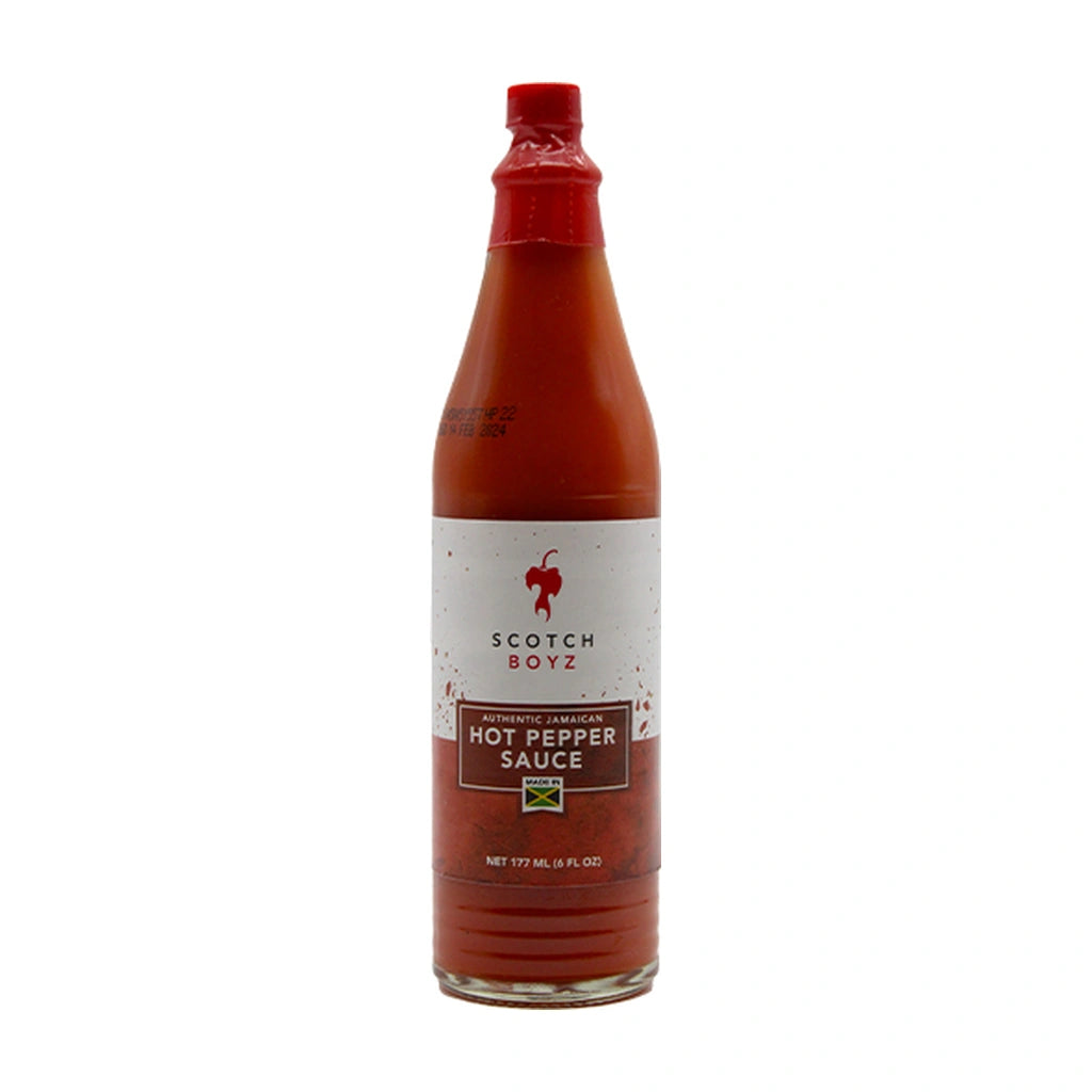 Scotch Boyz Hot Pepper Sauce 6Oz